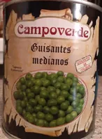 Guisantes medianos