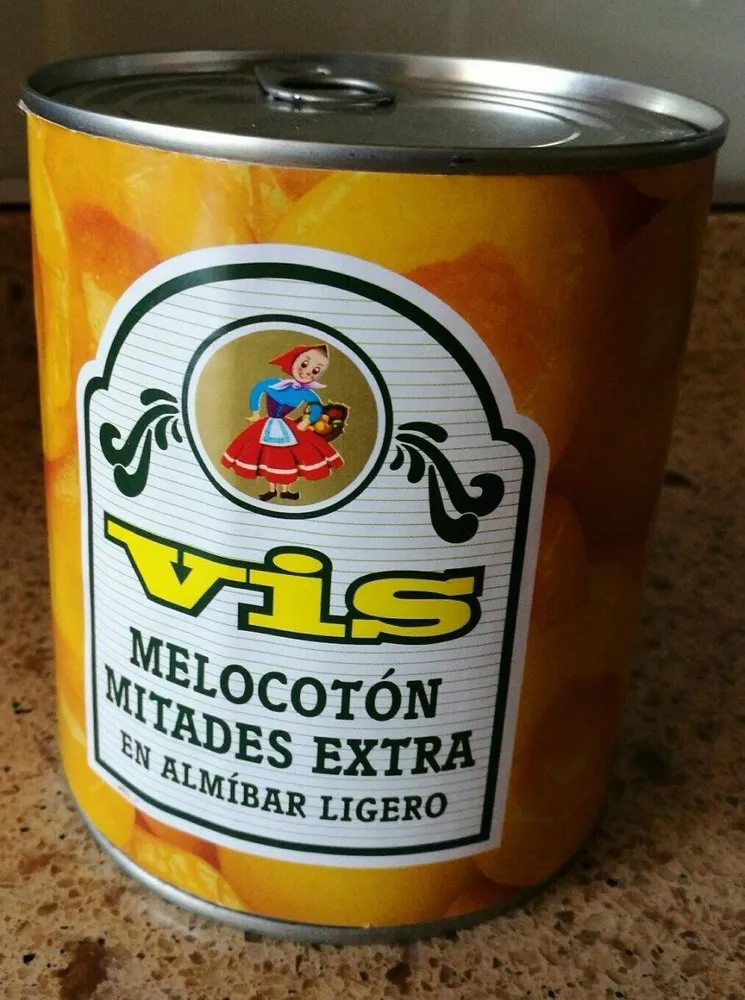 Melocotón mitades extra en almíbar ligero
