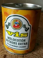 Melocotón mitades extra en almíbar ligero