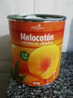 Melocotón en almíbar