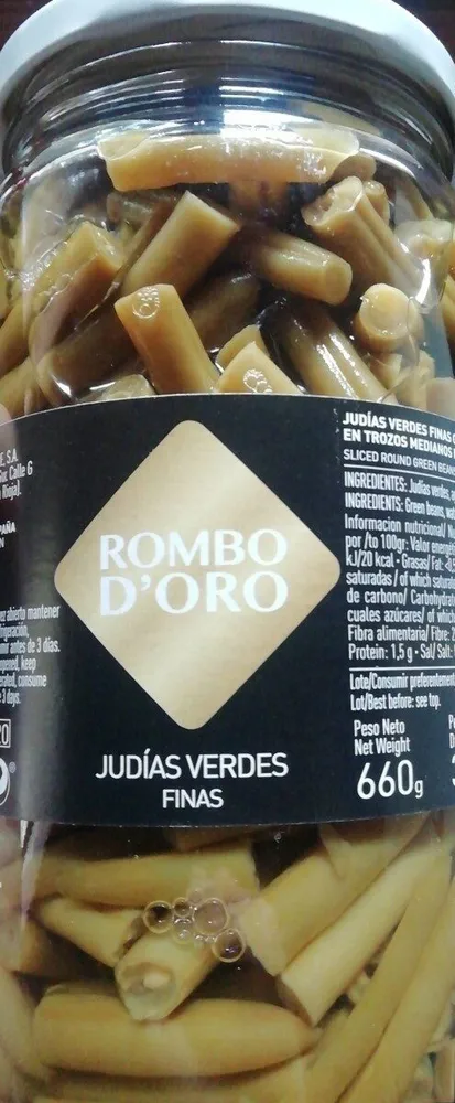 Judias verdes finas
