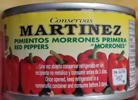Pimientos morrones primera