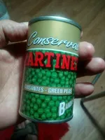 Guisantes en conserva