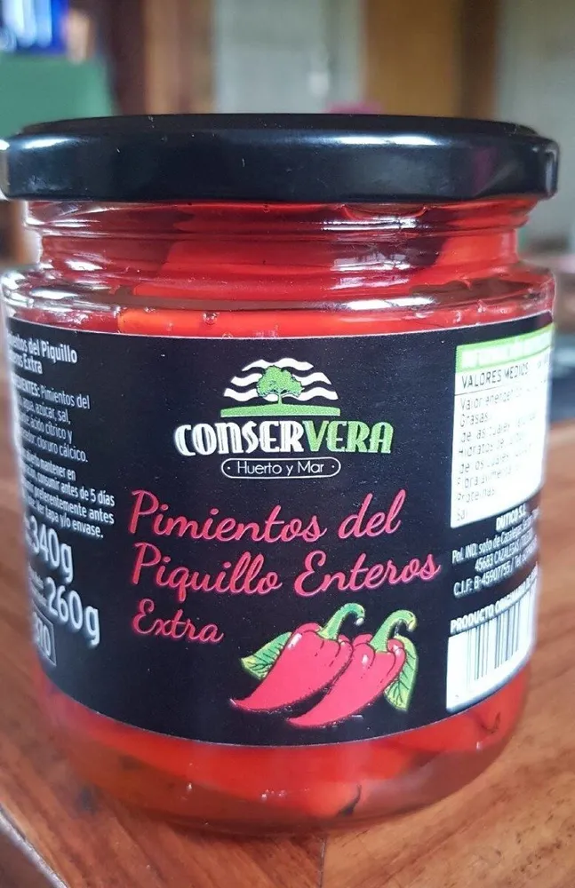 Pimientos del piquillo enteros extra