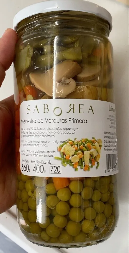 Menestra de verduras