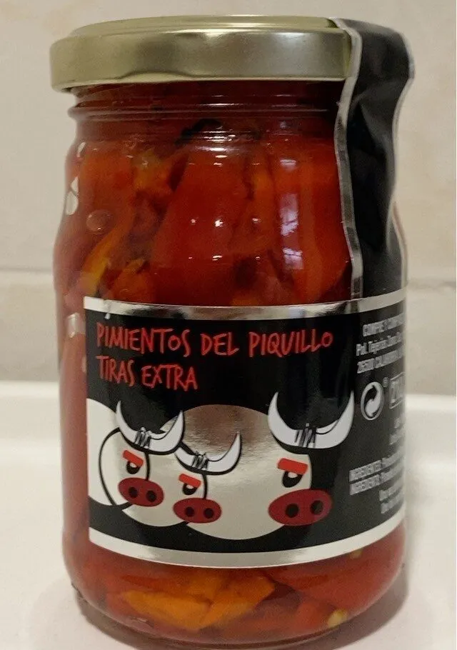 Pimientos del piquillo tiras extra
