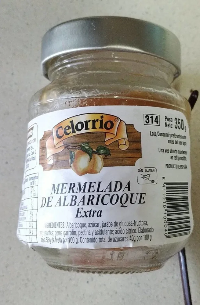 Mermelada albaricoque extra