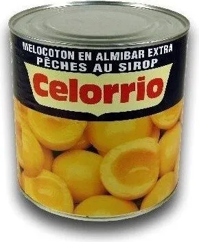 Melocotón En Almíbar 30 / 40 Lata 3 KG