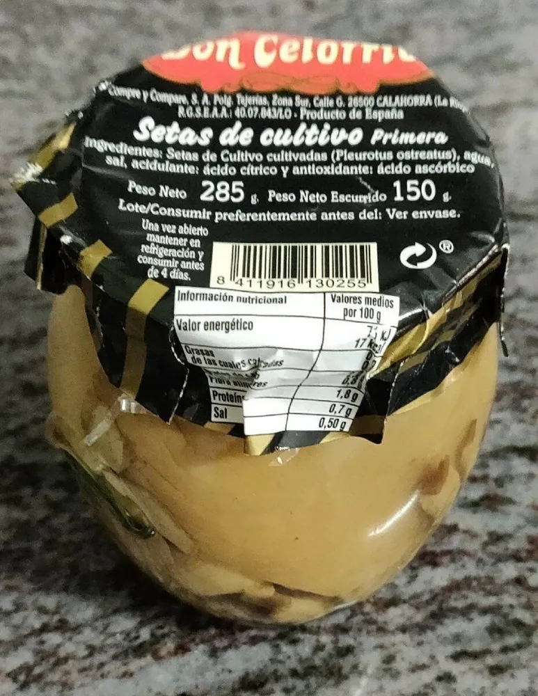 Setas de cultivo