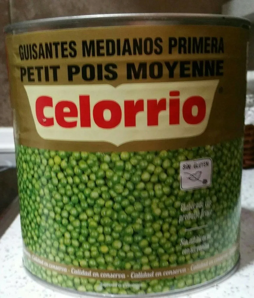 Guisantes medianos primera