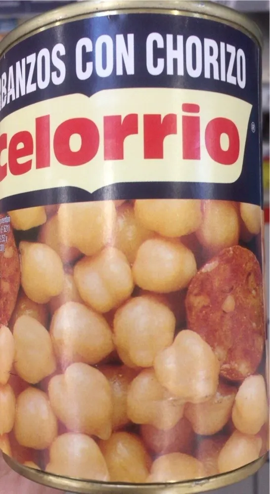 Garbanzos con chorizo