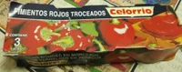 Pimientos rojos troceados