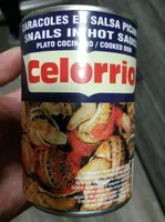 Caracoles en salsa en lata