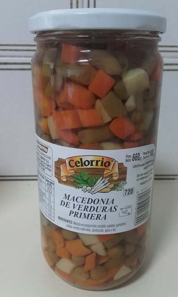 Macedonia de verduras