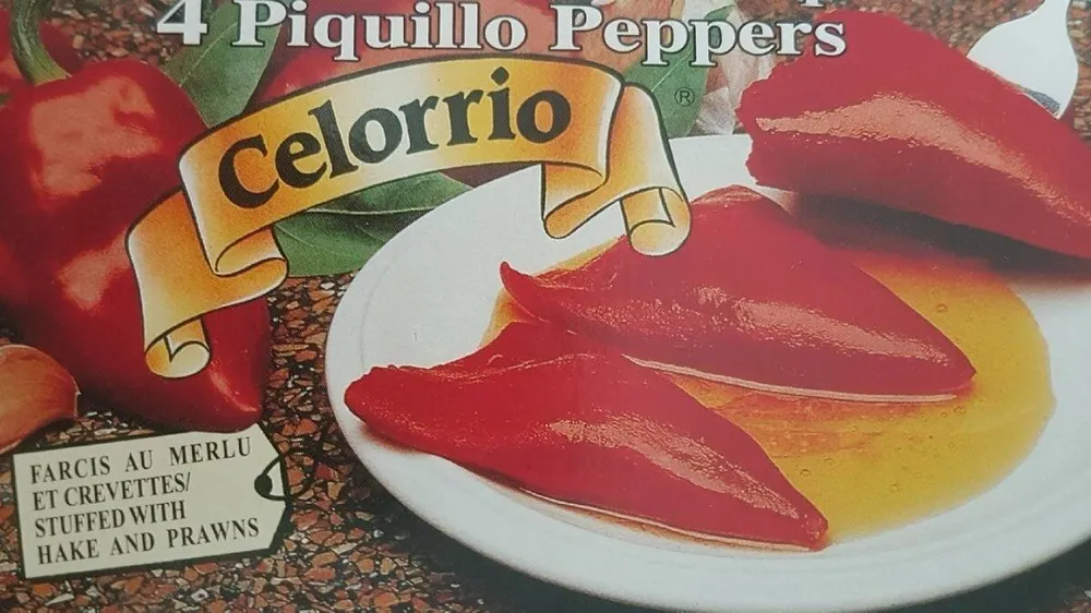 Pimientos Piquillo Rellenos Merluza-gambas Lata Fiesta