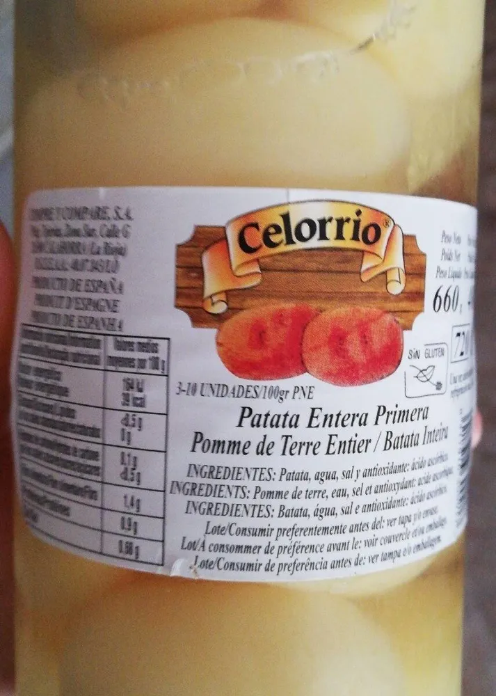 Patata entera primera