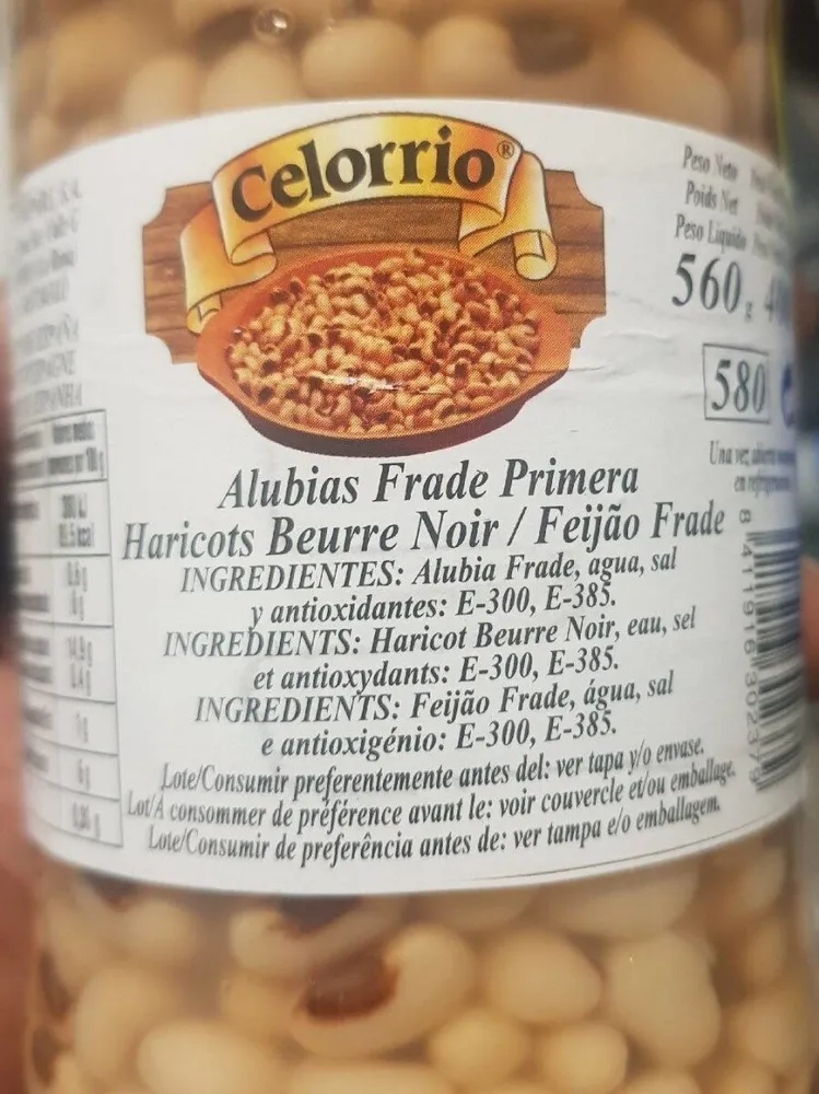 Haricot beurre noir