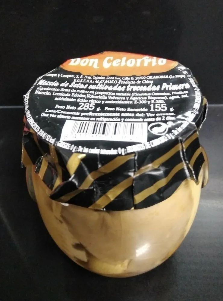 Mezcla de setas