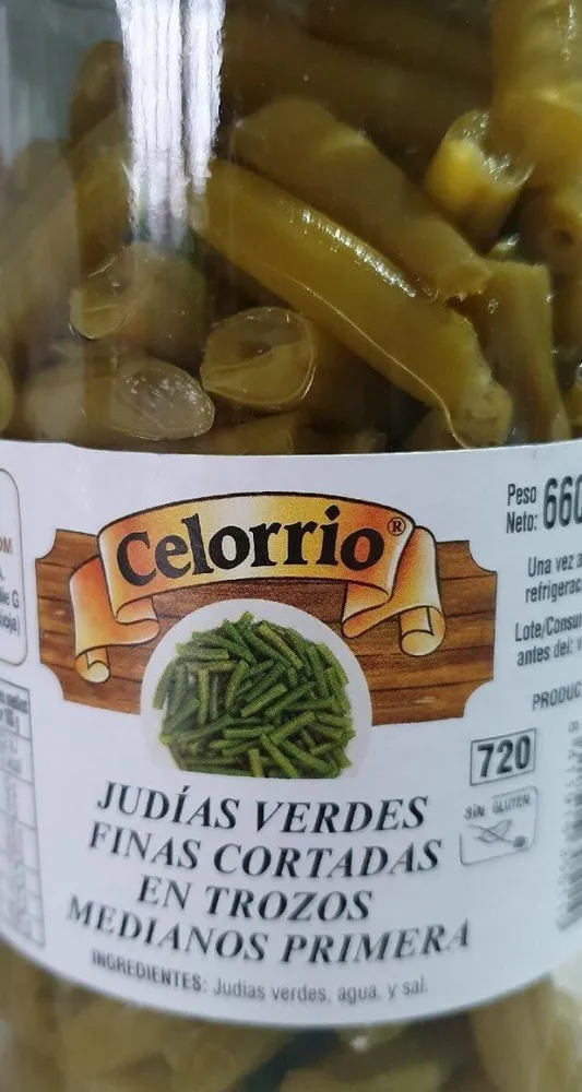 JUDIAS VERDES FINAS CORTADAS