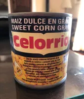 Maiz dulce en grano