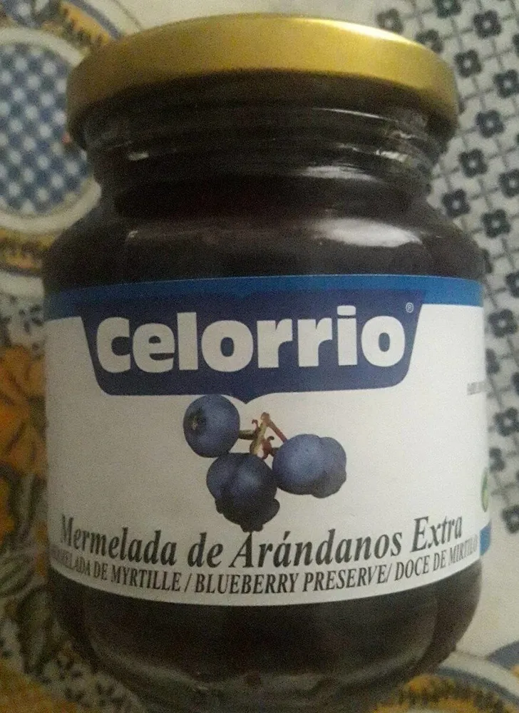 Mermelada arandanos extra celorrio