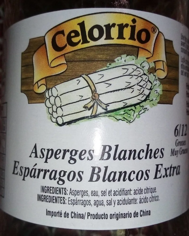 Asperges blanches
