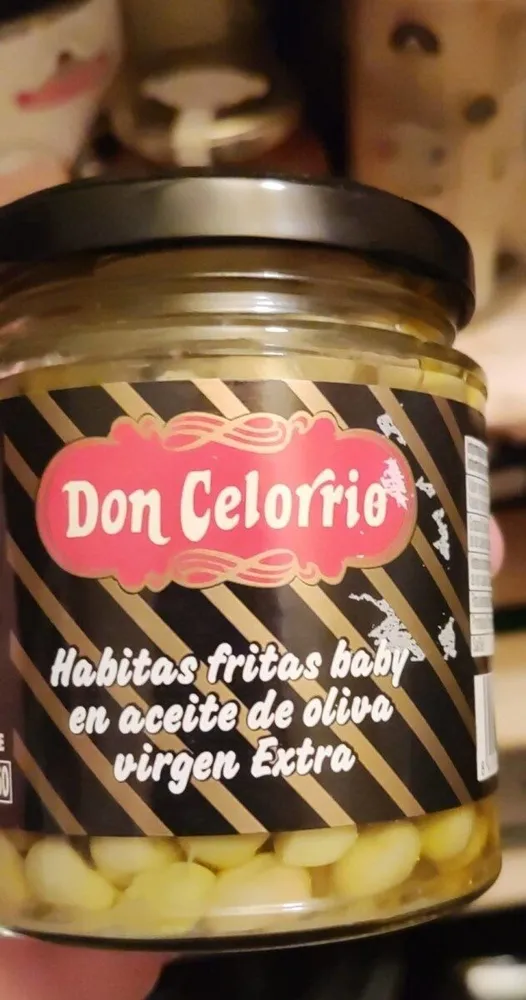 Habitas Fritas baby en aceite de oliva virgen extra