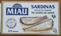 Sardines en aceite de oliva
