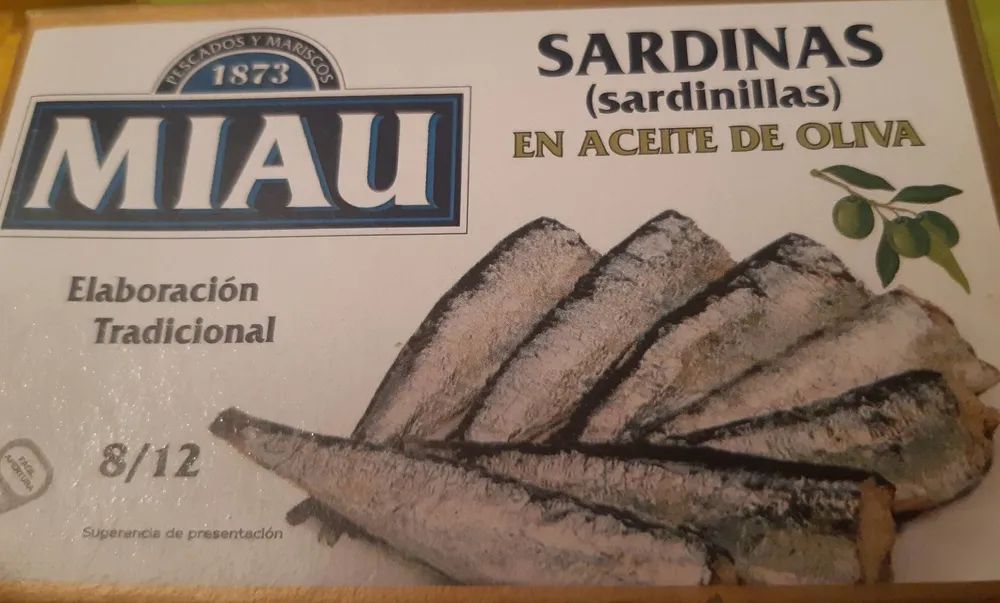 Sardinas en aceite de oliva
