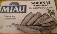 Sardinas en aceite de oliva