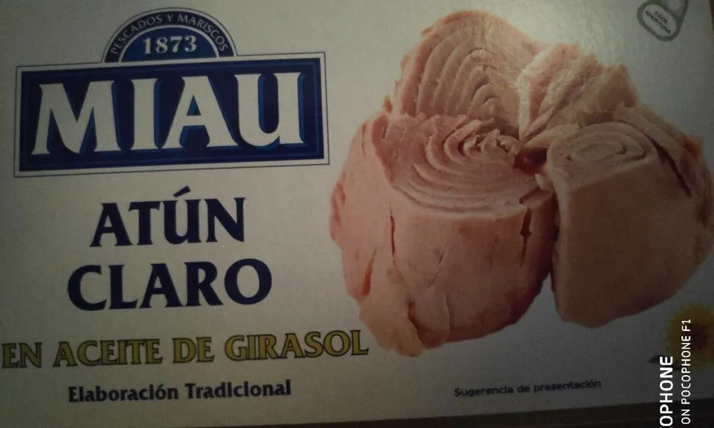 Atún claro aceite de girasol