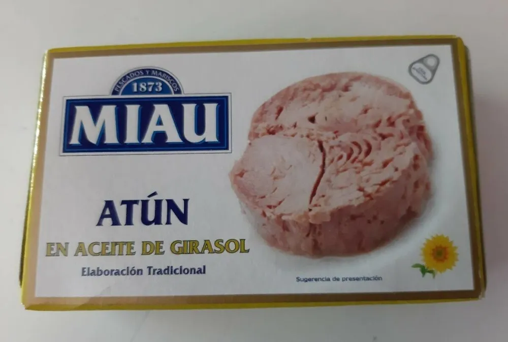 Atún en aceite de girasol