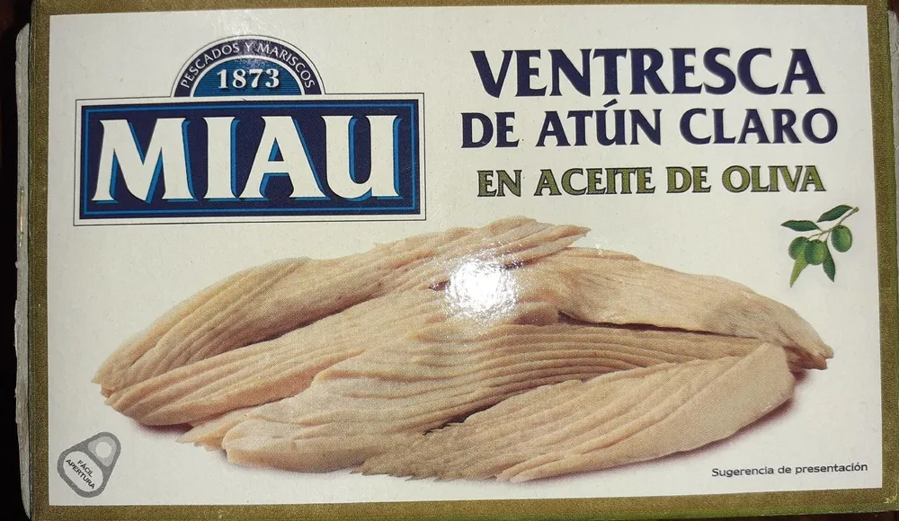 Ventresca de atún claro en aceite de oliva