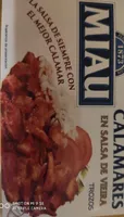 Calamares en salsa de vieira