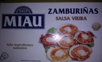 Zamburiñas salsa vieira