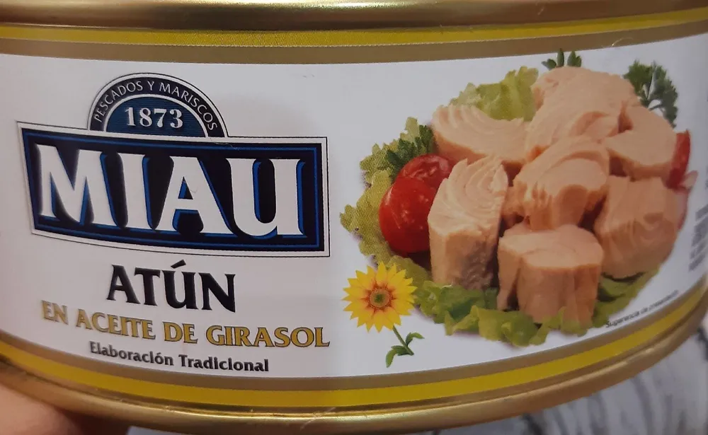 Atún en aceite de girasol