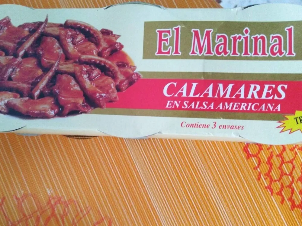 Calamares en salsa americana trozos