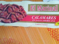 Calamares en salsa americana trozos