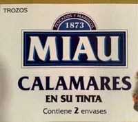Calamares en su tinta (trozos)