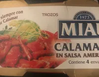 Calamares en salsa americana