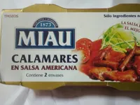 Calamares en salsa americana