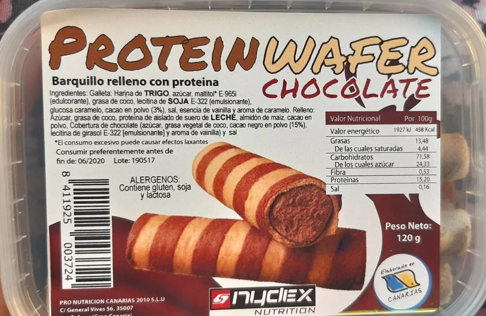 Proteín wafer chocolate