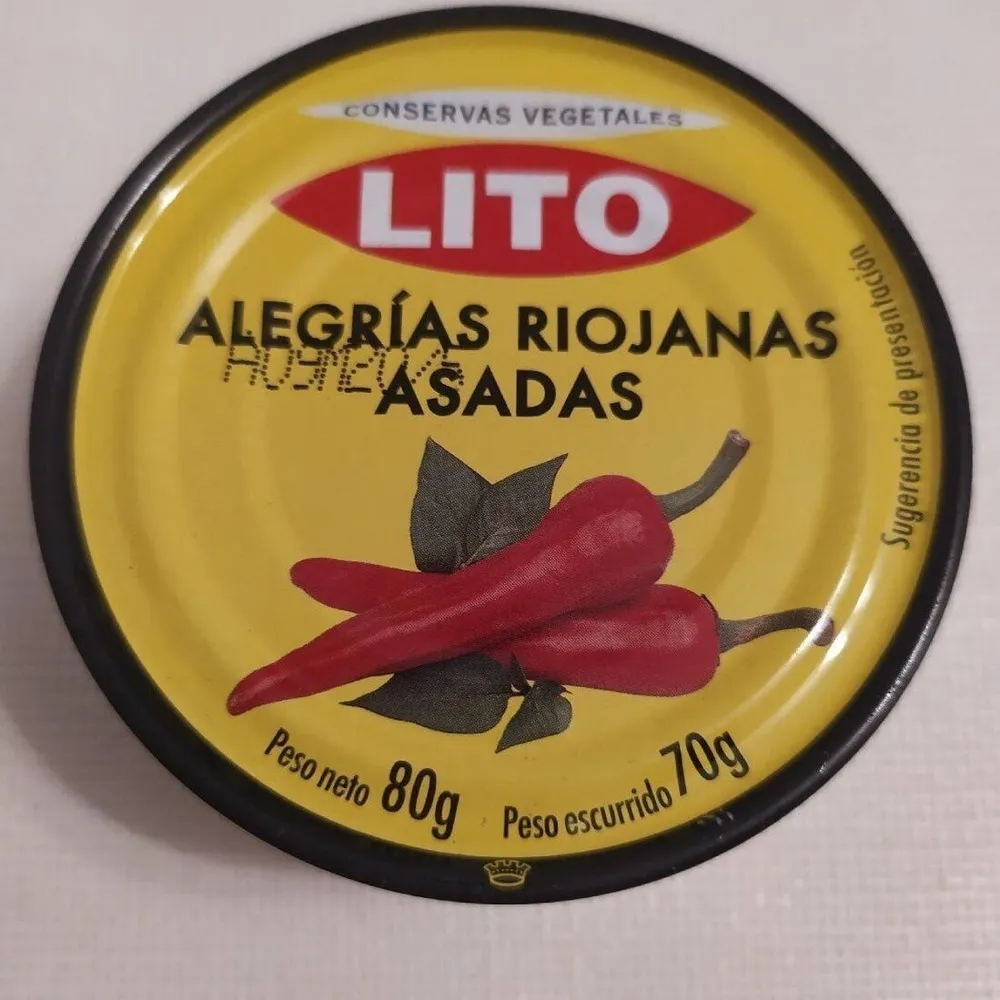 Alegrías riojanas asadas