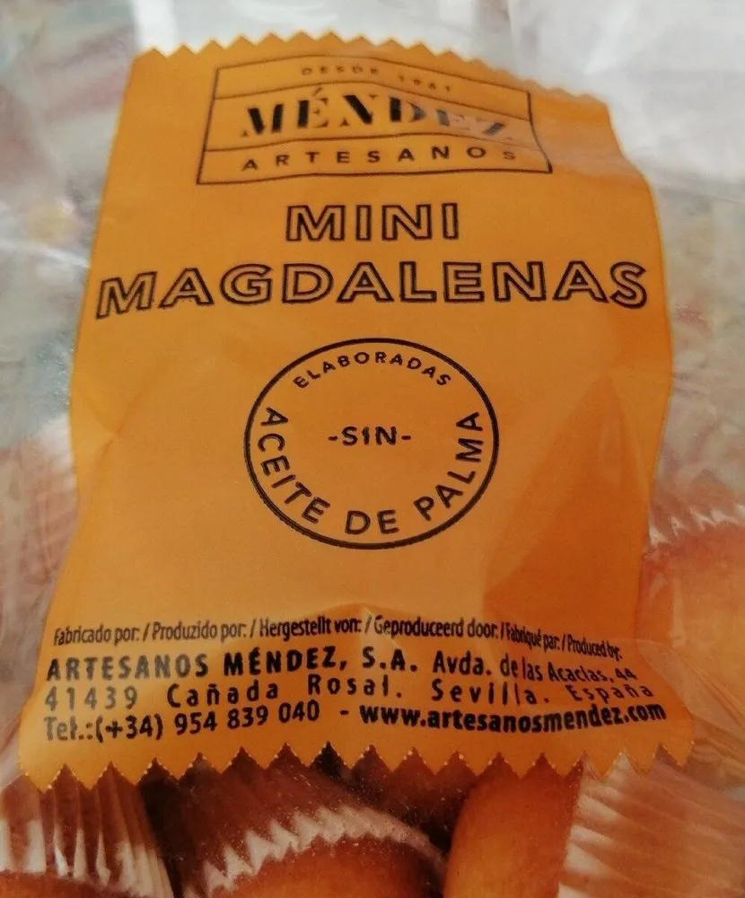 Mini madalenas