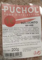 Bizcocho con coco
