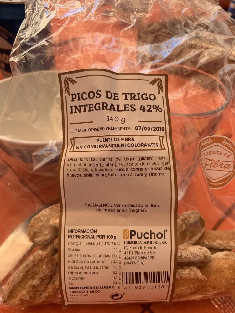 Picos gourmet integrales