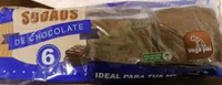 Sobaos de chocolate