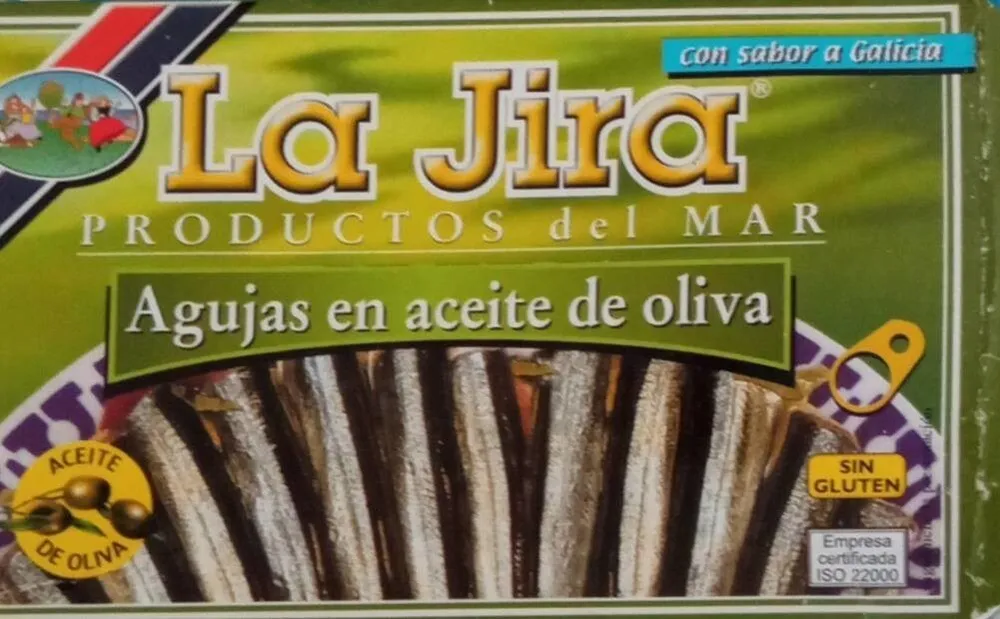 Agujas en aceite de oliva
