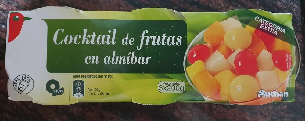 Cocktail de Frutas en almíbar