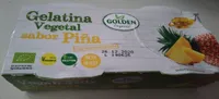 Gelatina vegetal sabor piña